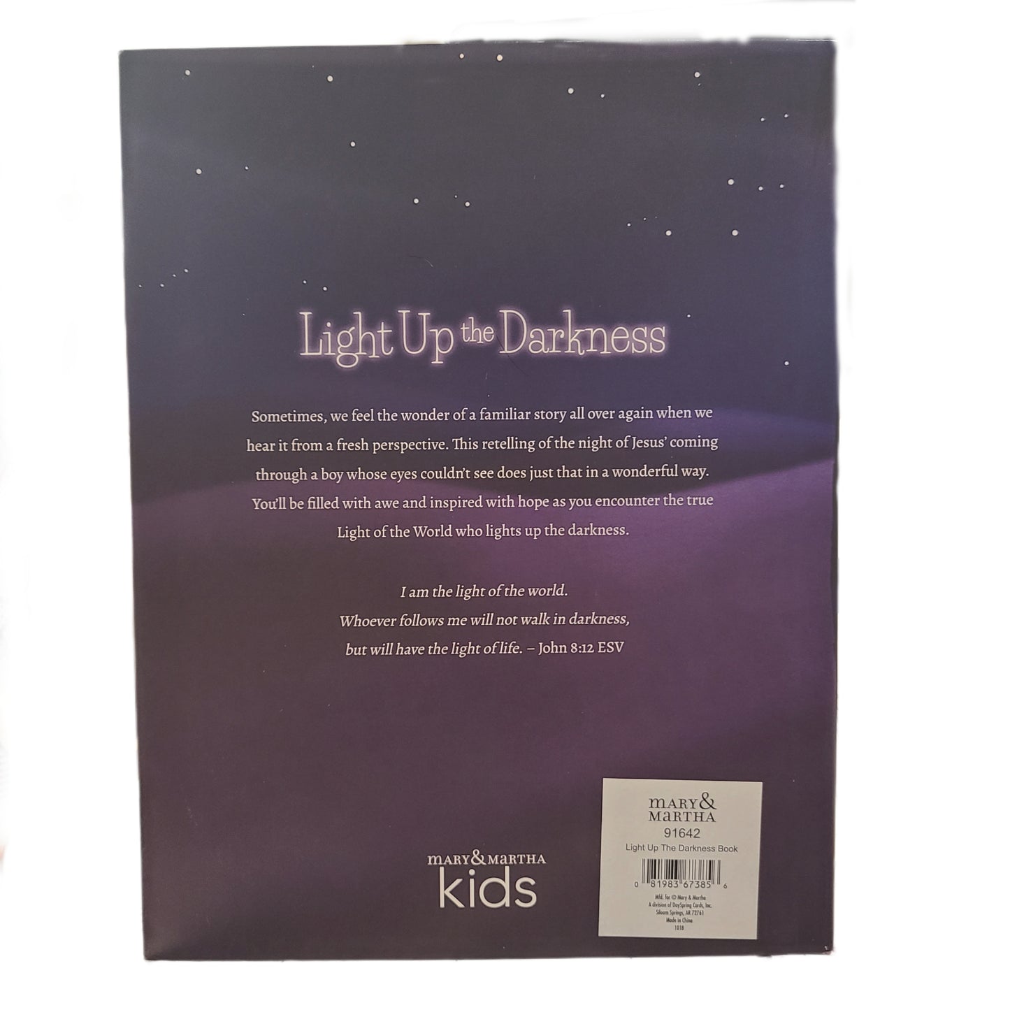 Light Up the Darkness Book