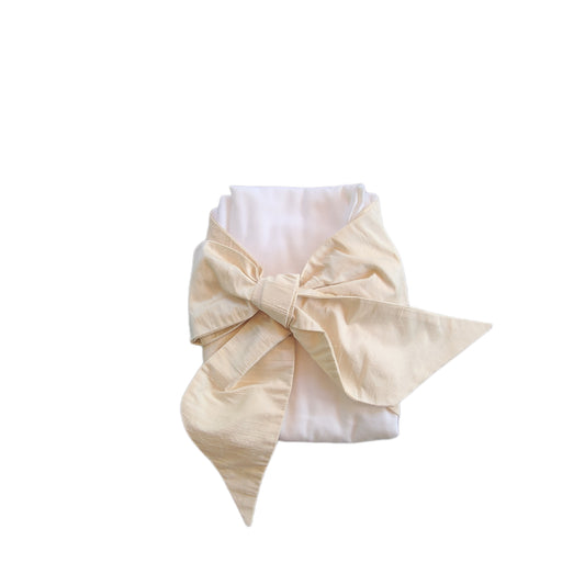 TBBC Bow Swaddle - Silk