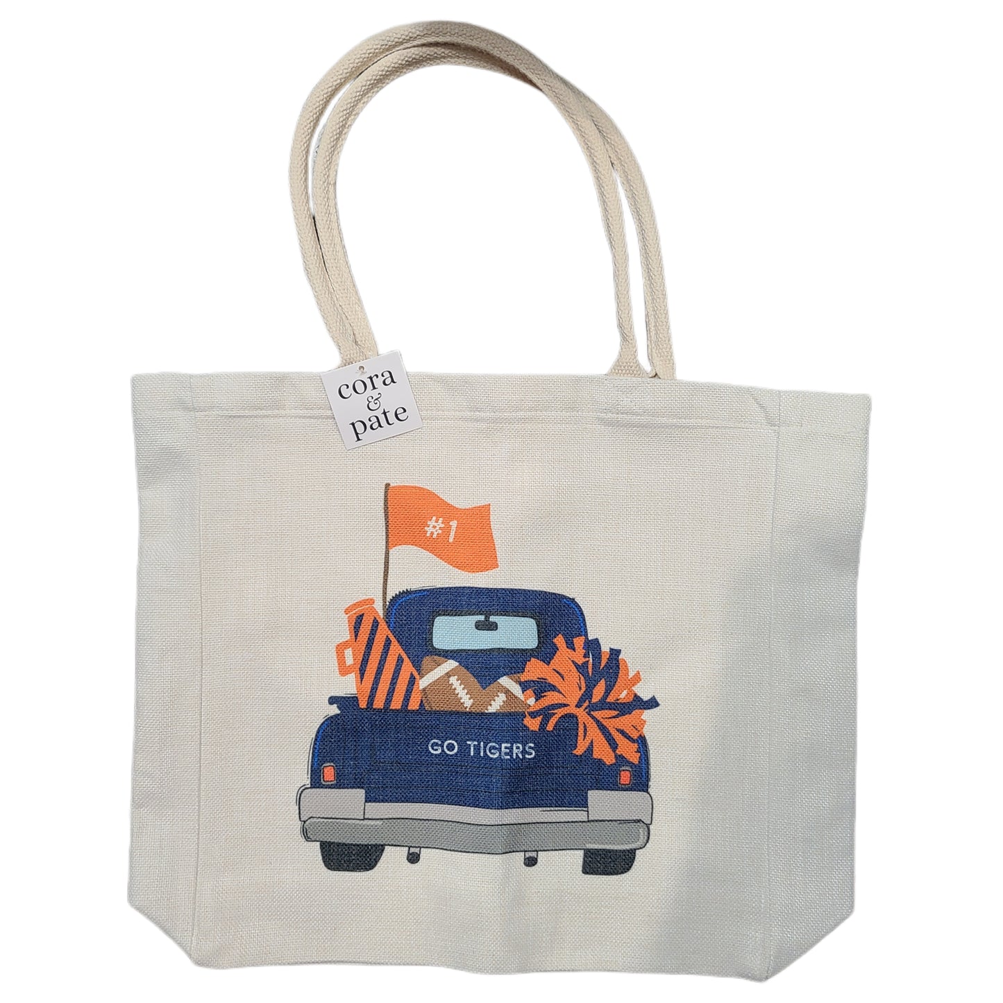 Cora & Pate Game Day Tote Bags
