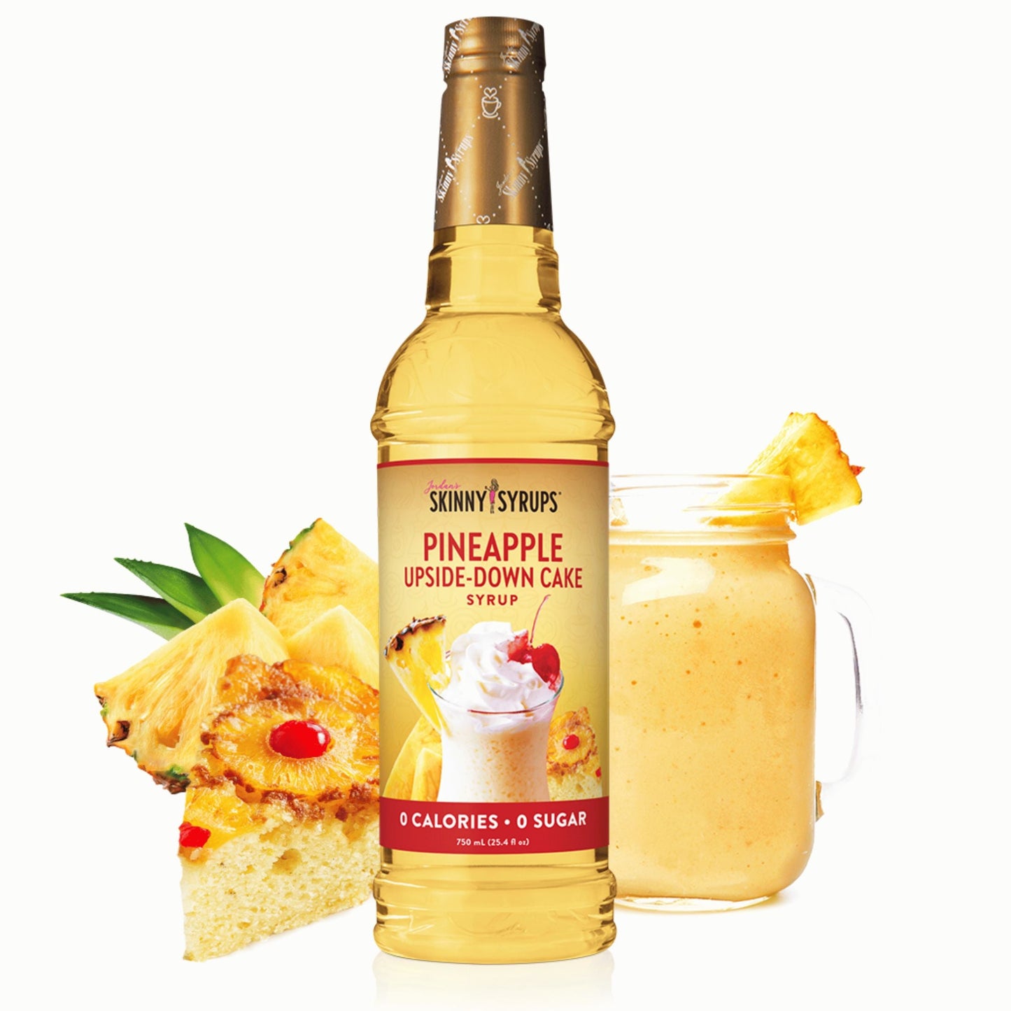 Pineapple Upside-Down Cake Skinny Syrup