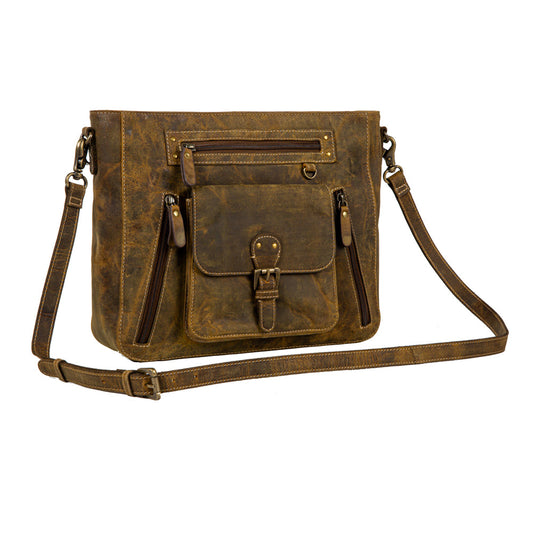 Myra Carlisle Leather Hairon Bag