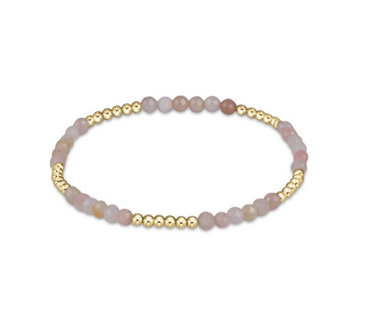 Blissful Pattern 2.5mm Pink Opal