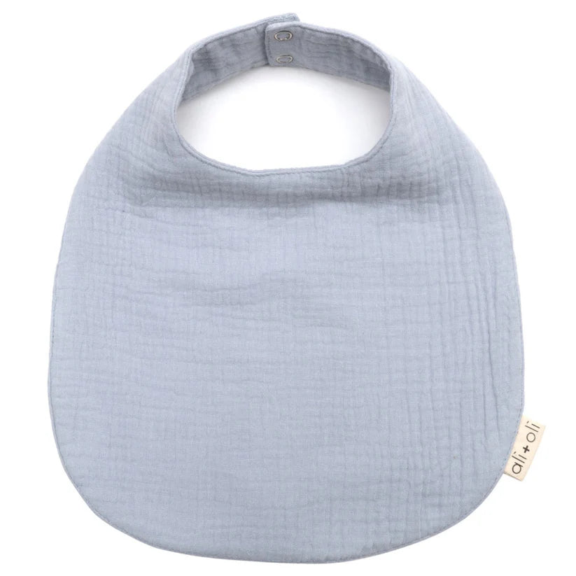 Muslin Cotton Snap Bib