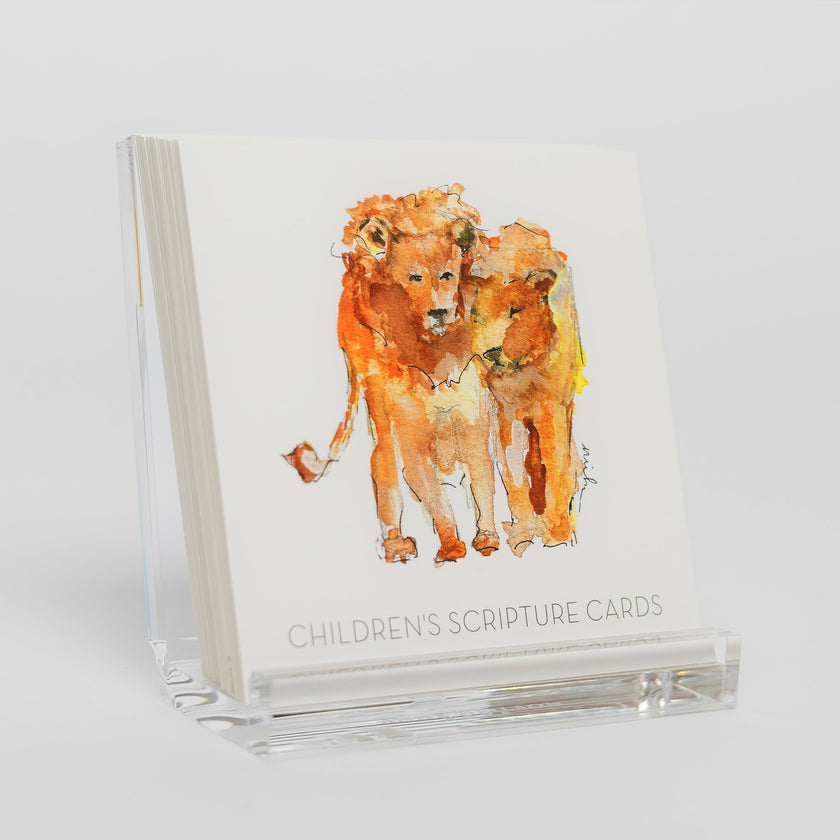Prayer Cards for Children with Acrylic Stand