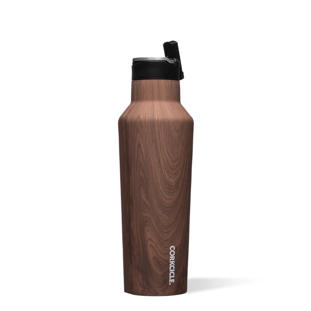 Walnut Wood Sport Canteen 20 oz