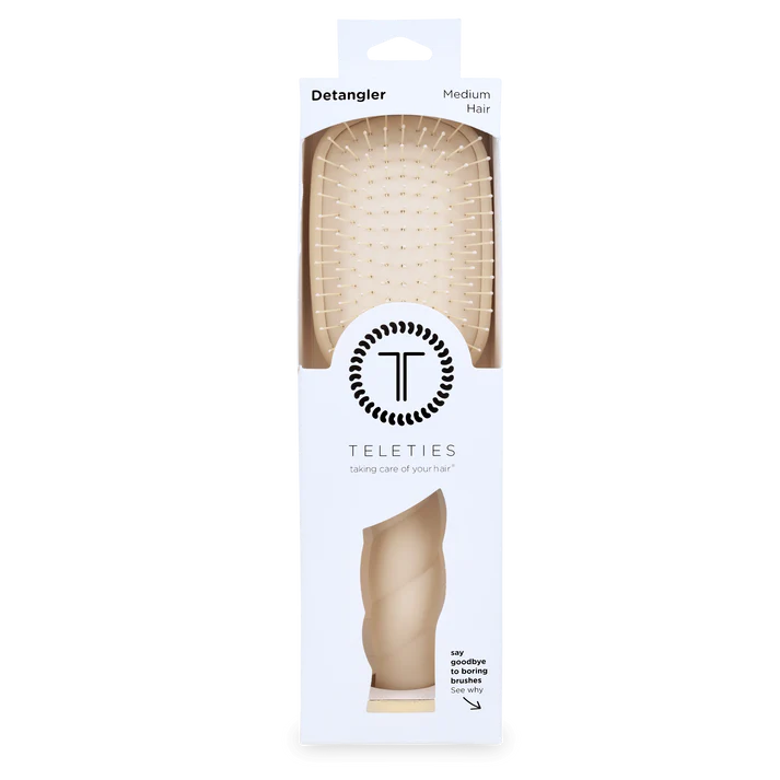 Detangler Hair Brush for Medium Hair-Tan