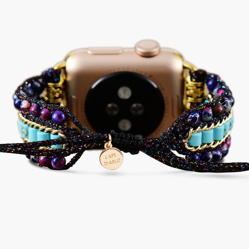 Gothic Turquoise Apple Watch Strap