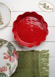 Red Pie Dish