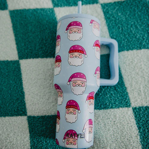 Pink Santa Hat Tumbler