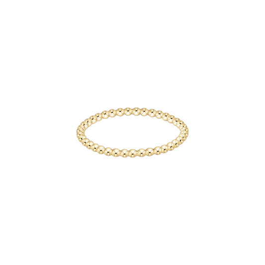 Ring- Classic Gold 1.5mm Bead Ring