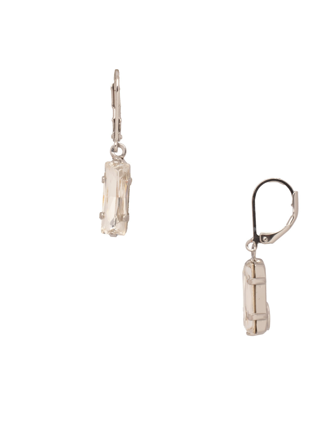 Bindi Dangle Earrings- Crystal