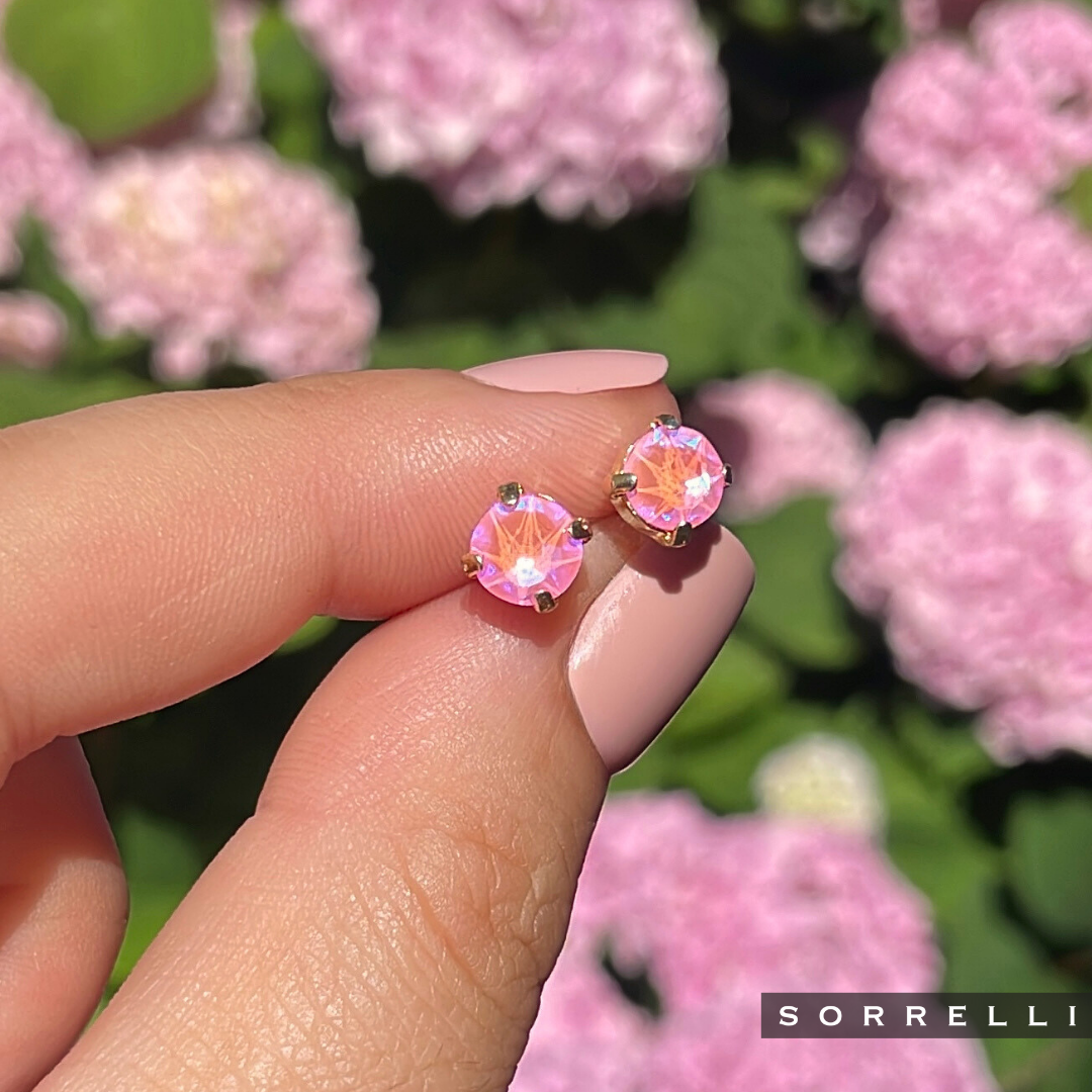 Jayda Stud Earrings -Light Rose Delite