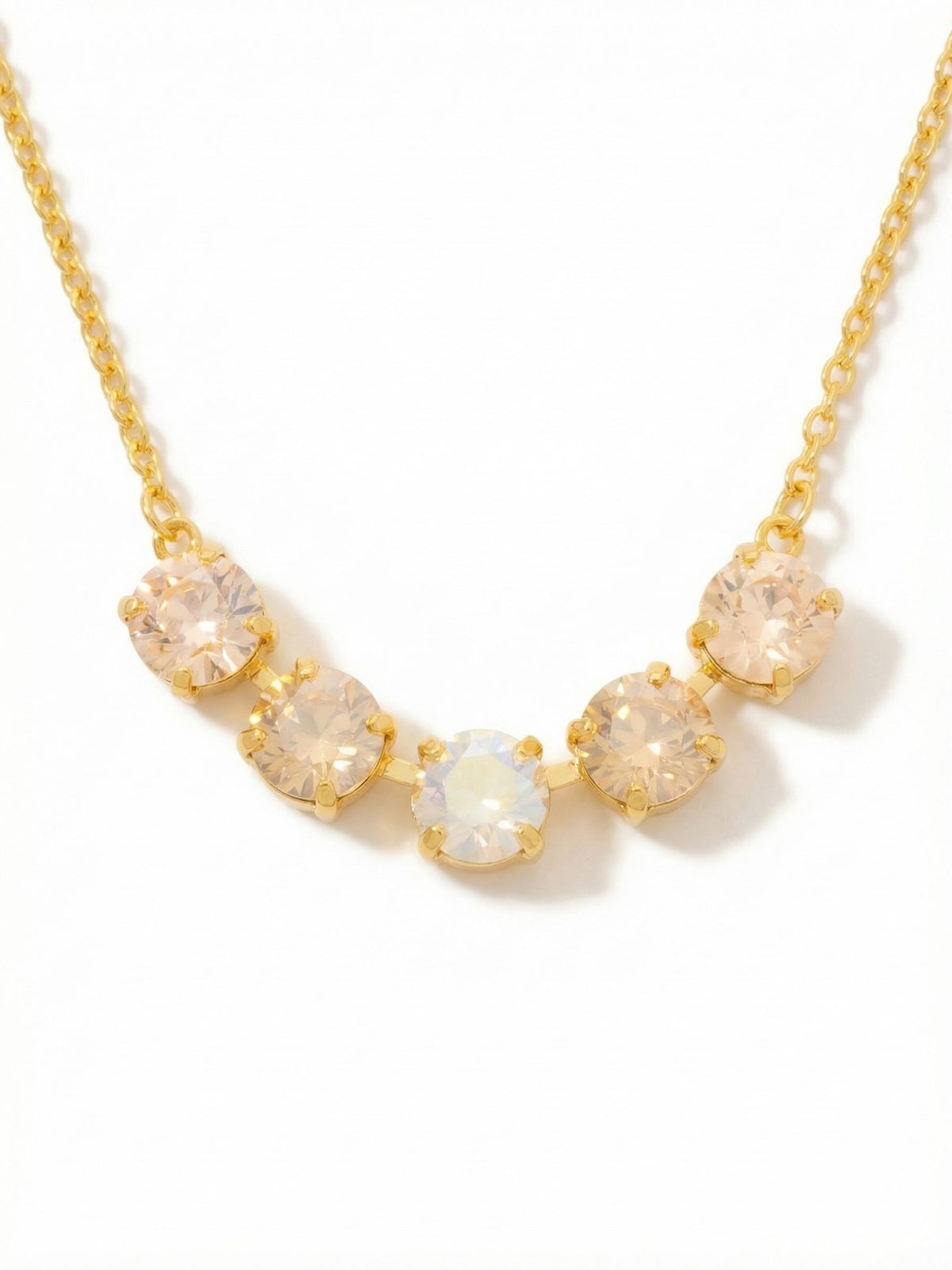 Shaughna Tennis Necklace - Golden Goddess
