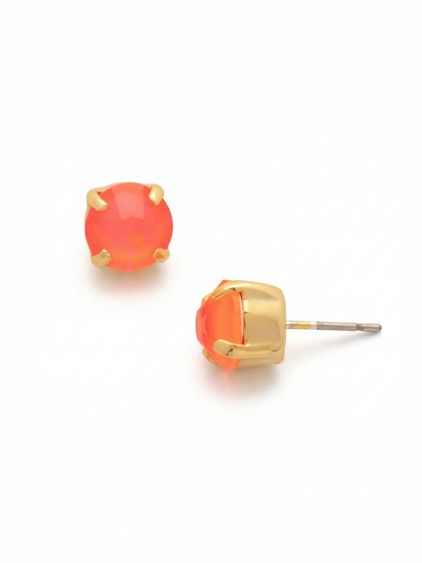Simple Stud Earrings - Electric Hyacinth