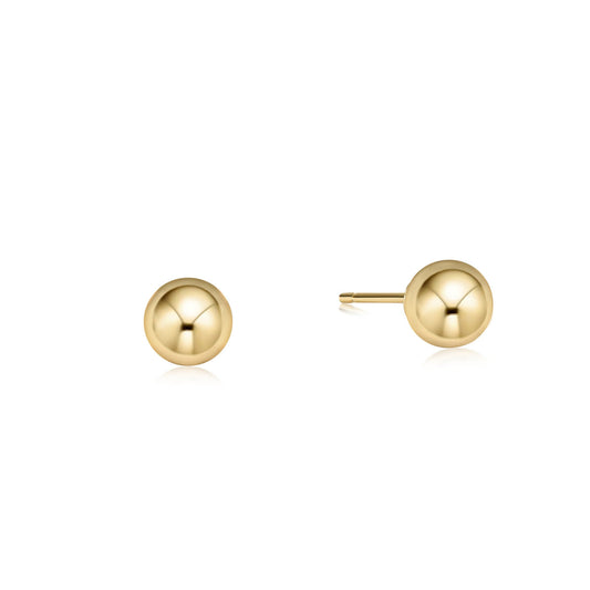 Classic 8mm Ball Stud-Gold