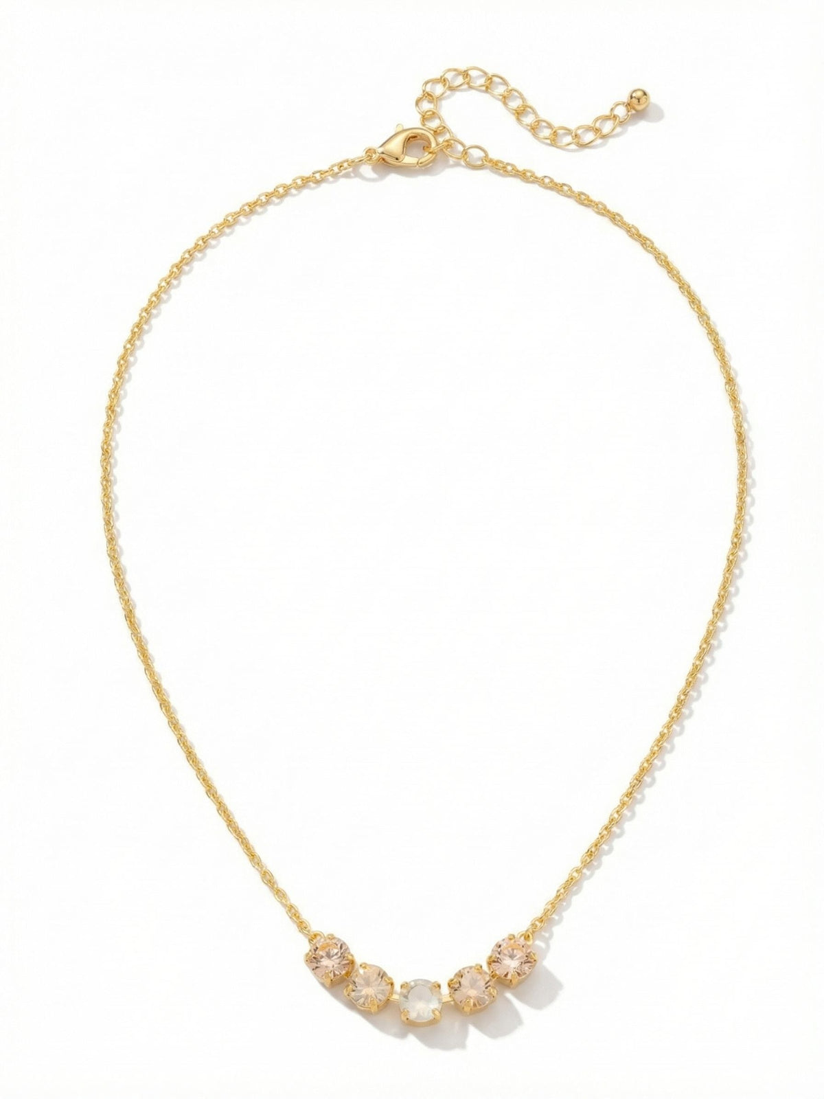 Shaughna Tennis Necklace - Golden Goddess