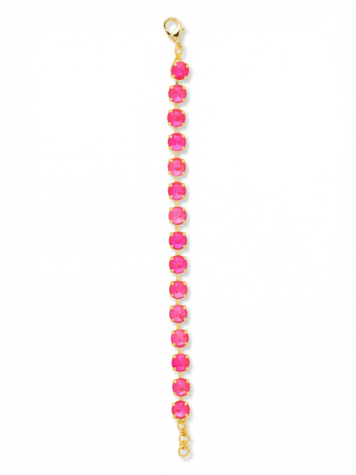 Sienna Tennis Bracelet - Electric Pink