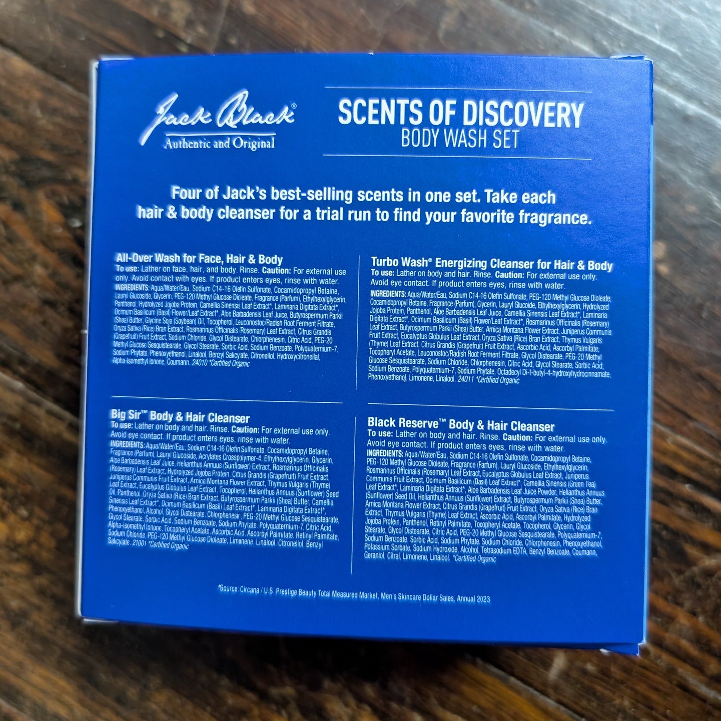 Scents of Discovery 4 piece Set