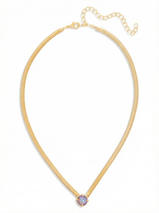 Rowan Pendant Necklace-Cappuccino Delite