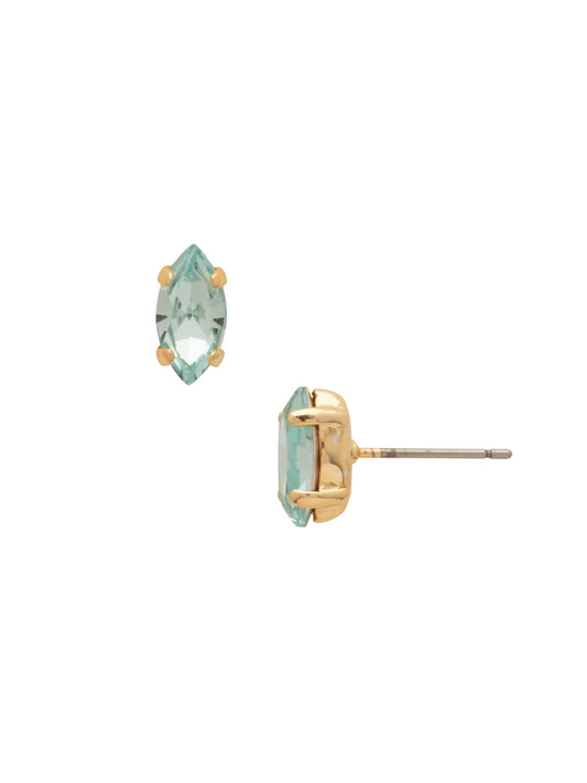 Clarissa Stud-Aquamarine