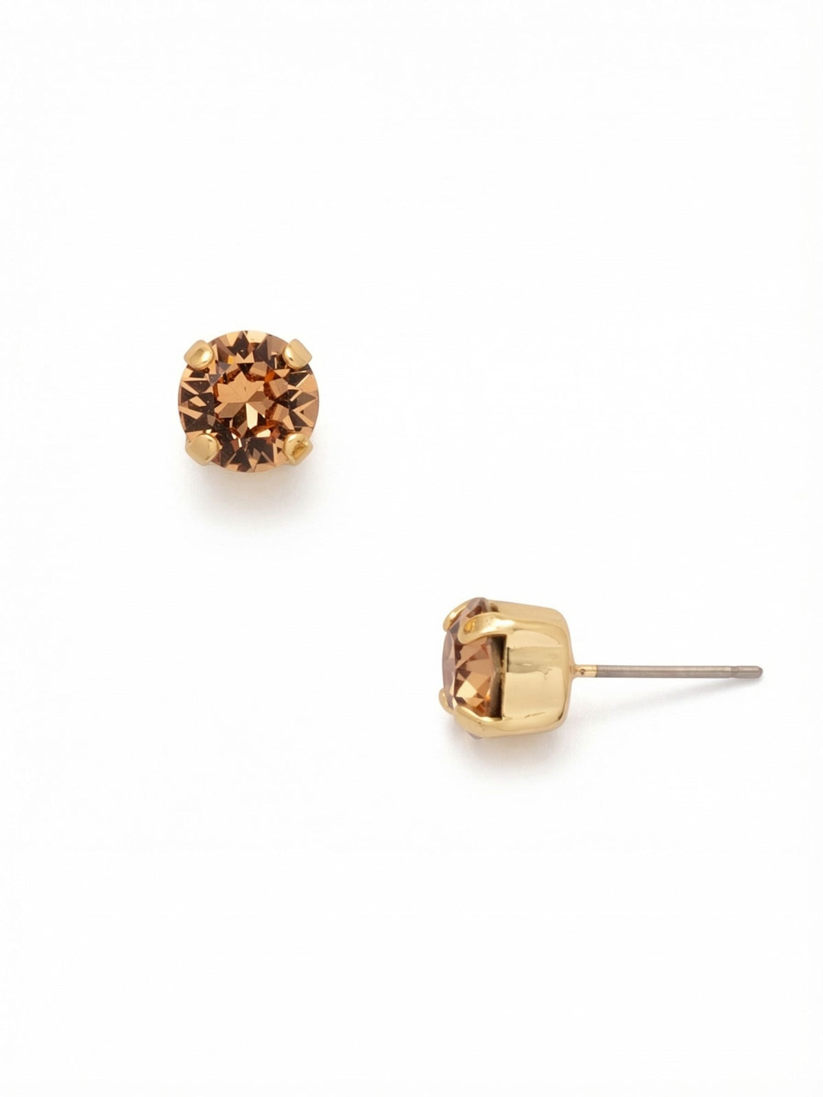 Simple Stud Earrings - Light Colorado