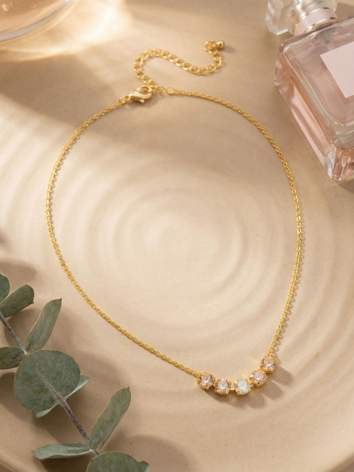 Shaughna Tennis Necklace - Golden Goddess