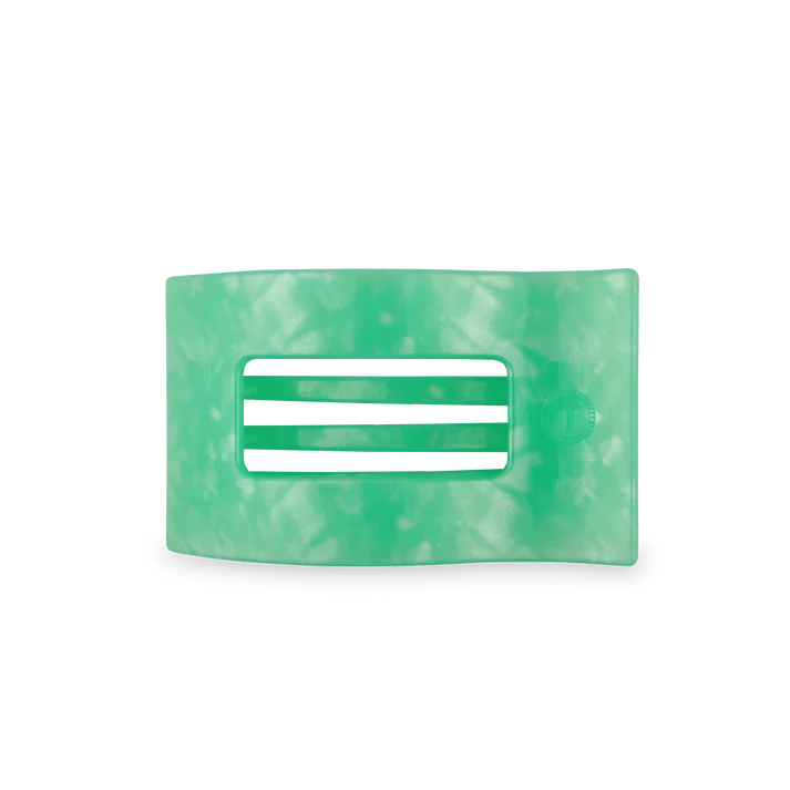 Spring Splash Large Flat Rectangle Hair Clip