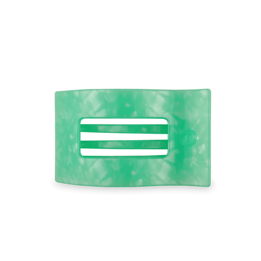 Spring Splash Large Flat Rectangle Hair Clip