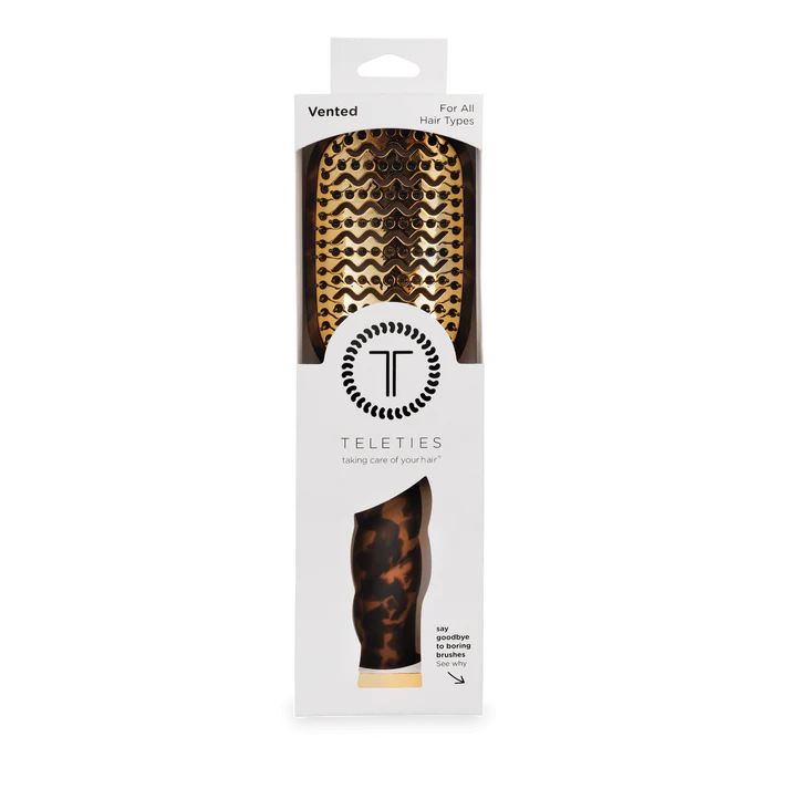 Vented Hair Brush for All Hair-Tortoise