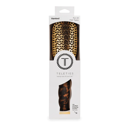 Vented Hair Brush for All Hair-Tortoise