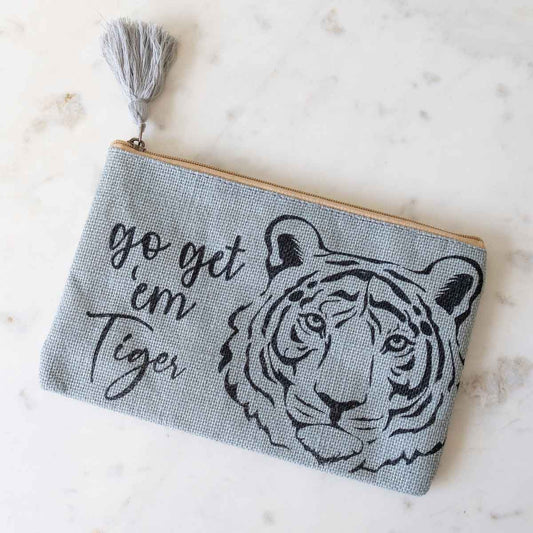 TRS Go get 'em Tiger Cosmetic Bag