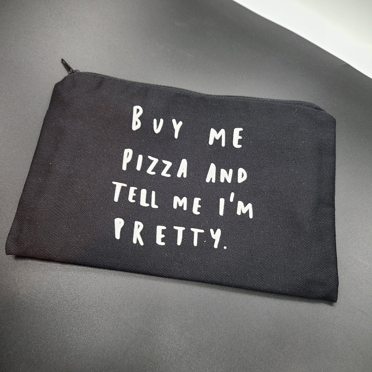 OE Buy Me Pizza Makeup Pouch