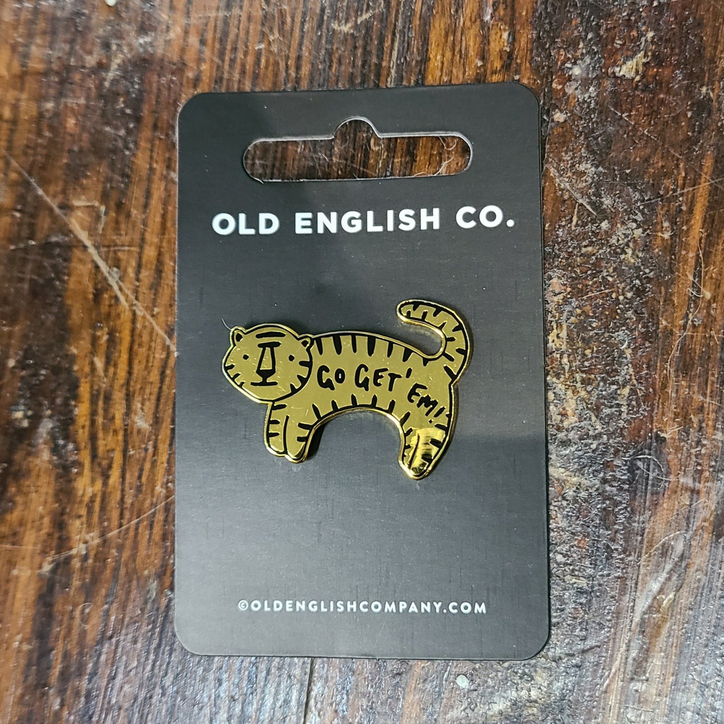 OEC Go Get Em Tiger Enamel Pin