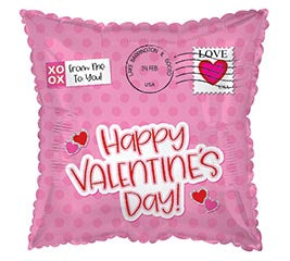 Valentine Pink Letter Balloon