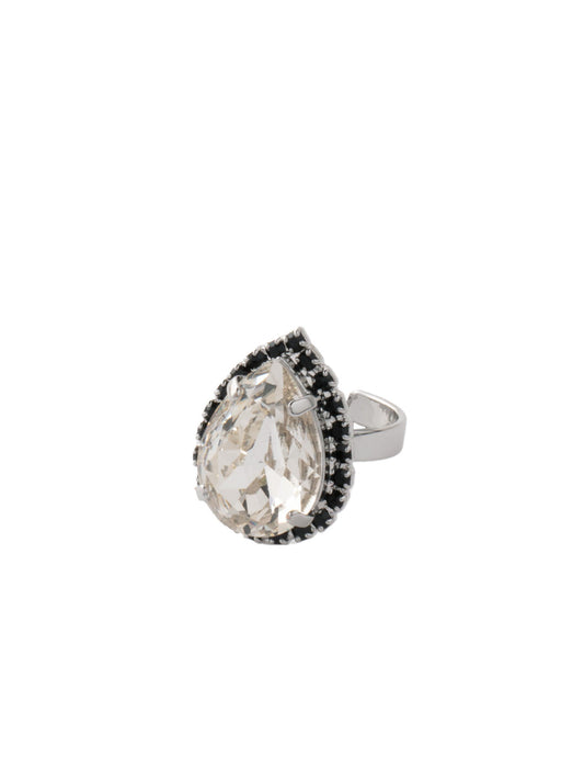Sorrelli Giselle Pear Cocktail Ring