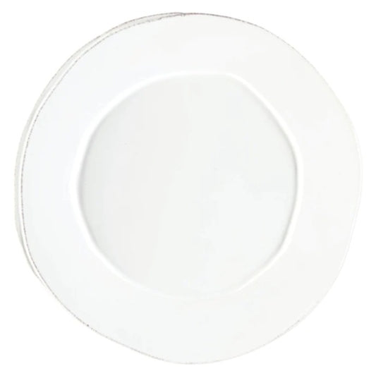 Lastra White Round Platter