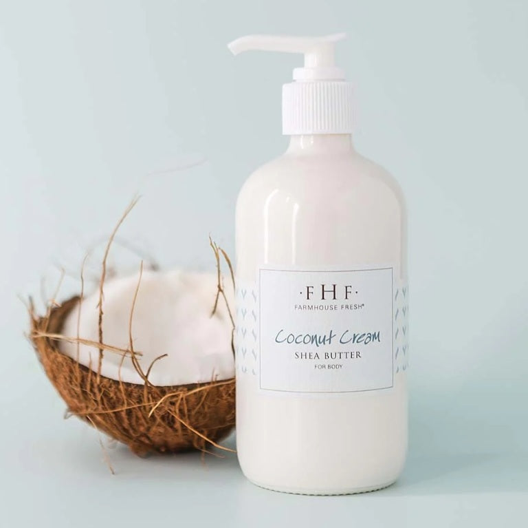 FHF Coconut Cream Shea Butter Cream Pump Top