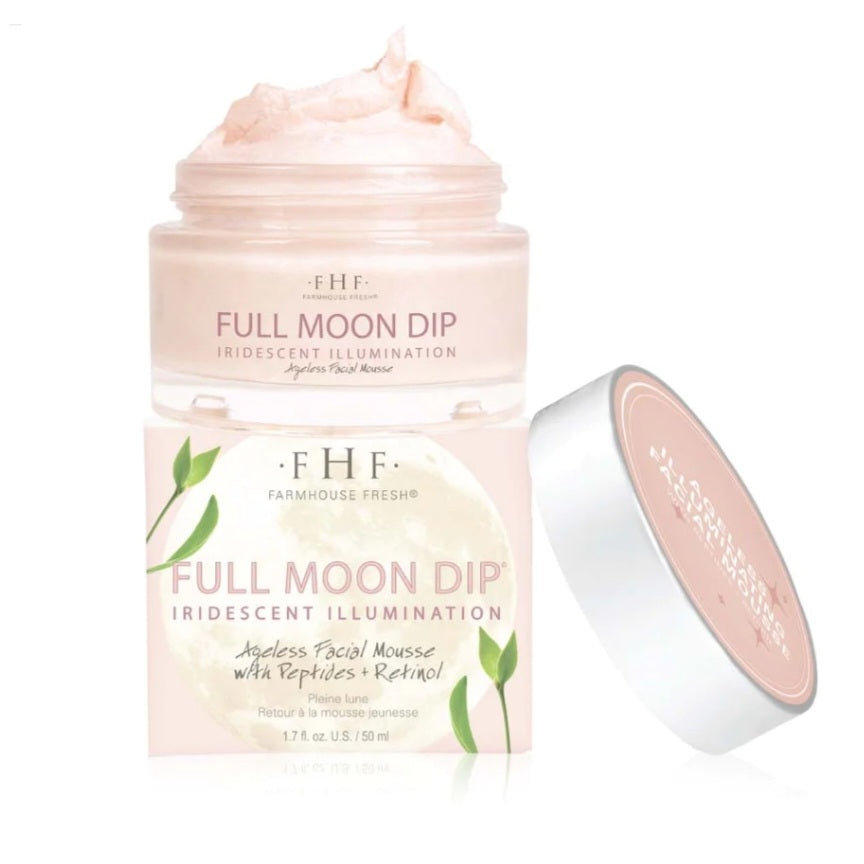 Full Moon Dip Iridescent Ageless Facial Mousse