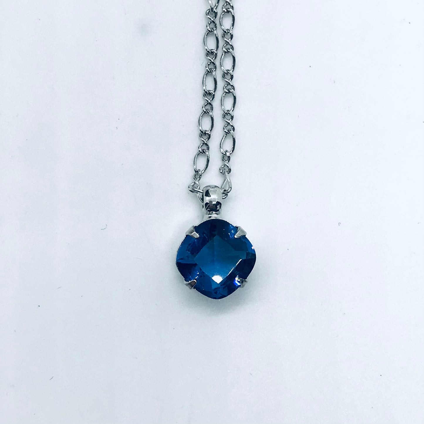 Dusty Blue Pendant Necklace RHDT