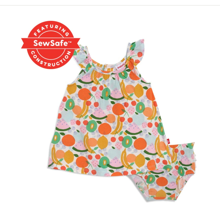 MM Fruit of the Womb Modal Magnet Dress/Diaper Cover 6-9 mth