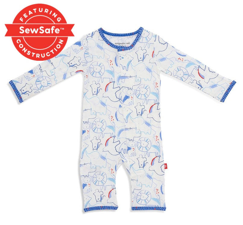 Roarsome Friends Modal Magnetic Coverall