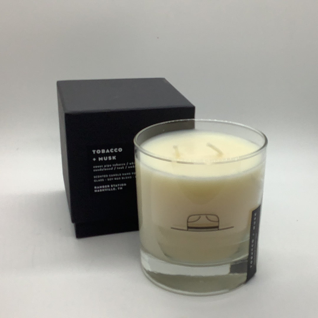 Ranger Station Tobacco + Musk Candle/Glass Baytree Gift Company