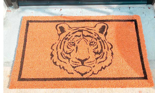 The Royal Standard Tiger Coir Doormat