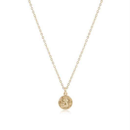 enewton protection charm necklace (16")