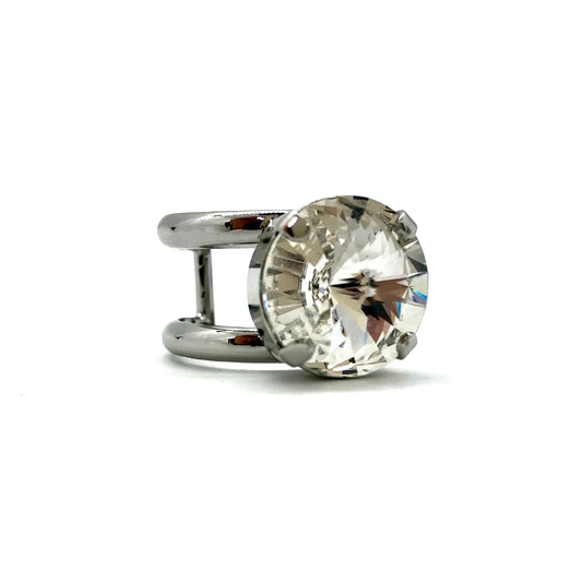 Solitaire Crystal Ring