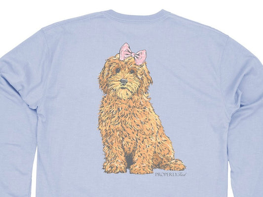 Little Duck Goldendoodle LS Tee