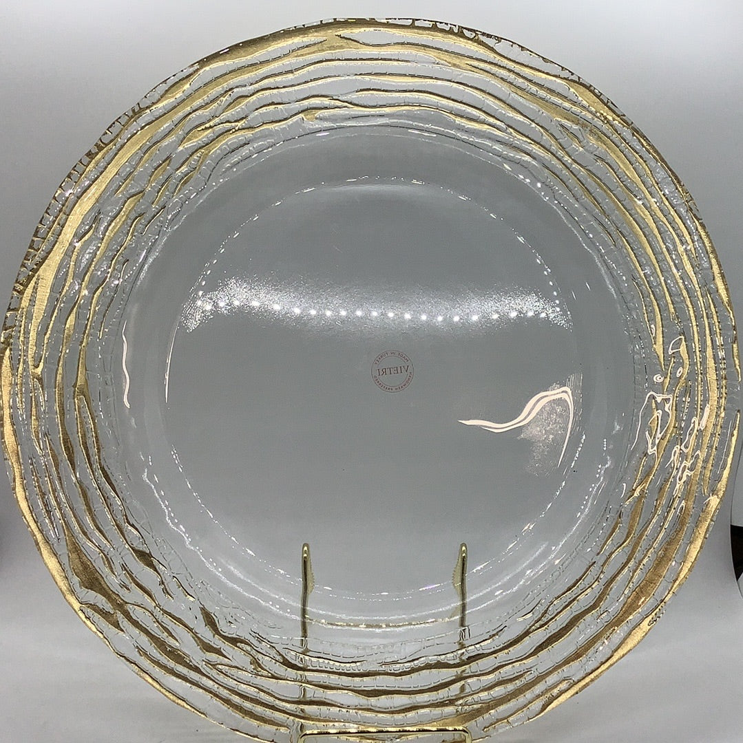 Vietri Glass Plate/Charger